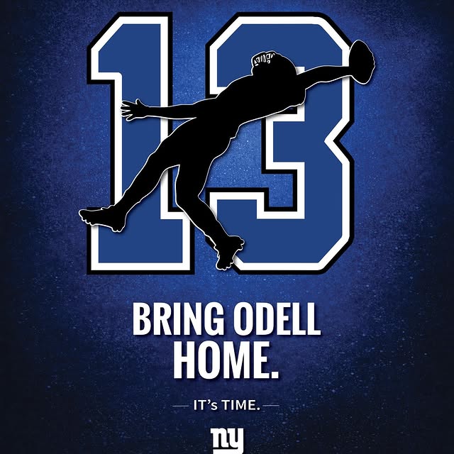 Bring Odell Home… It’s Time ⌛️
@obj @jojoscarlotta @nickyscarlotta @scarlottatwins
@nygiants